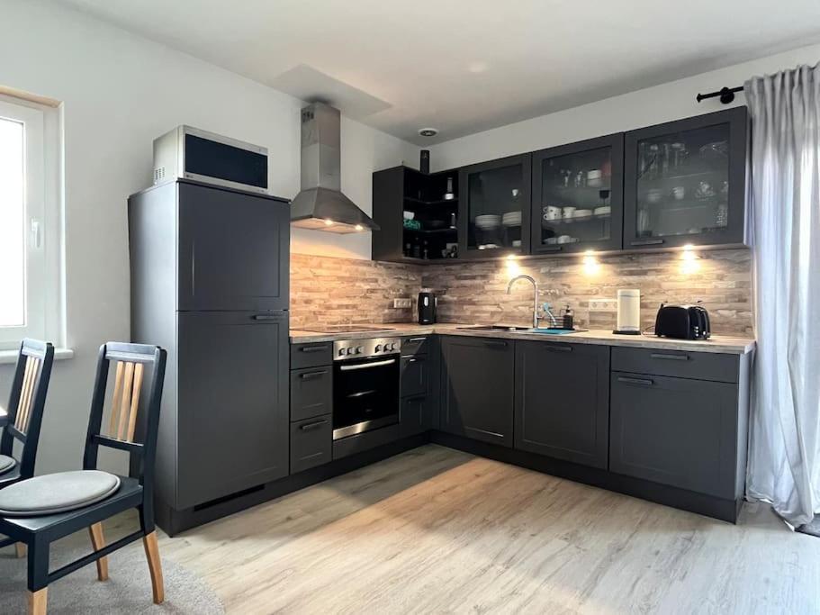 Appartement Buechensaal Mit Stellplatz Erlensee Екстериор снимка